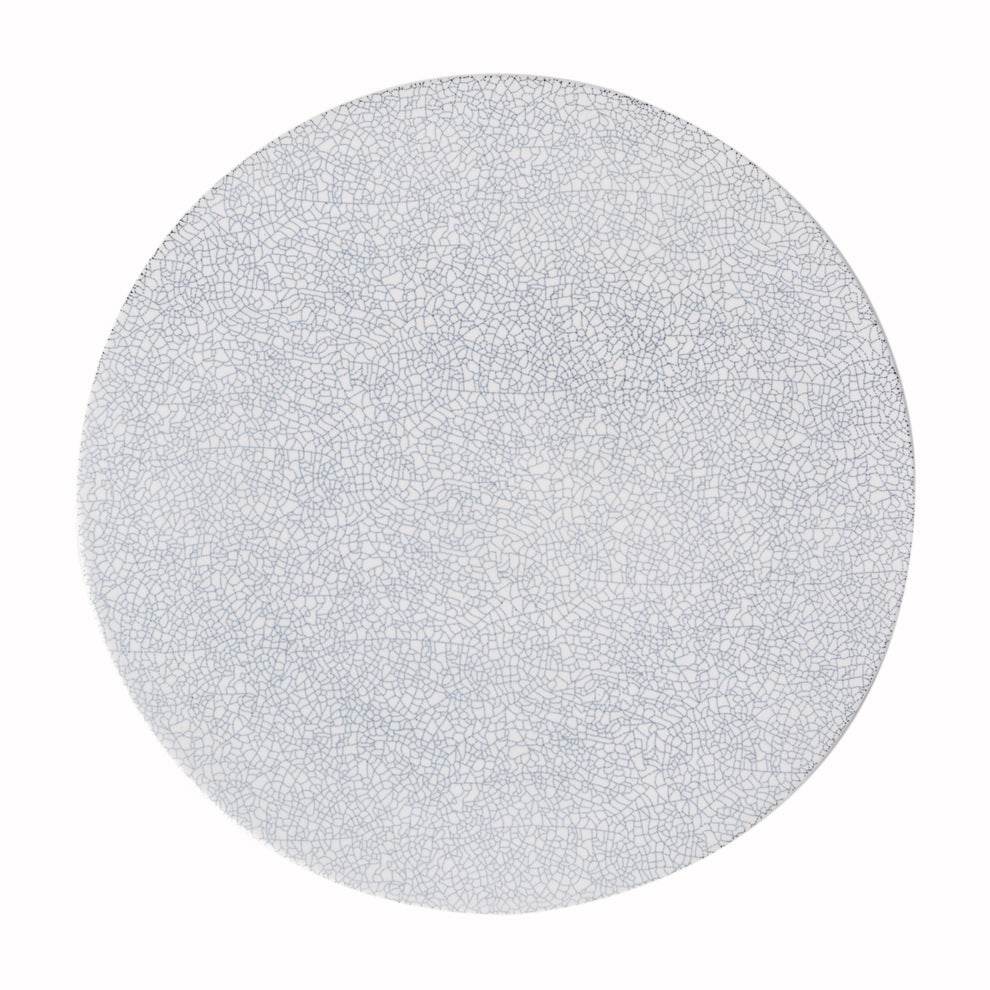 Nordic Speciality Hotel Restaurant Ceramic Plate Matte White - Mubimart