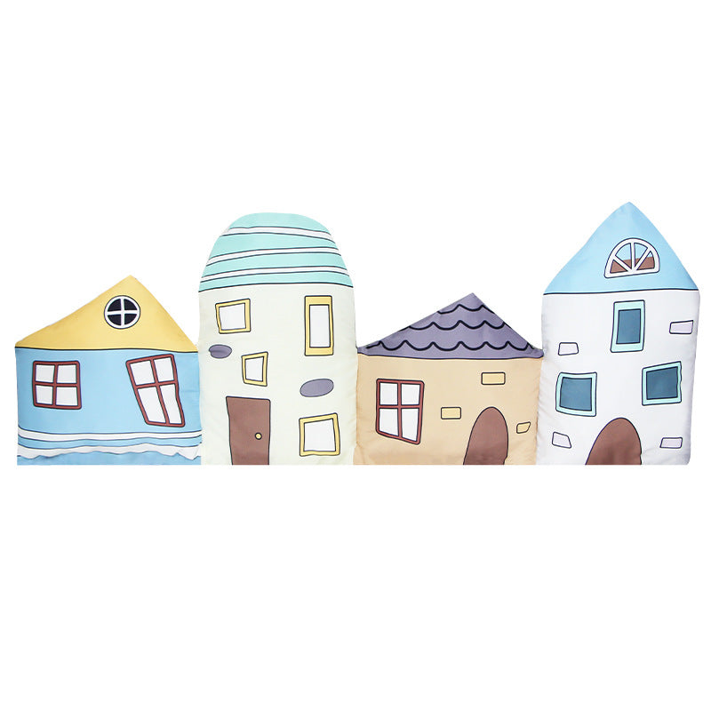 Nordic Style Crib Surround House Mountain  Baby Decoration - Mubimart -  