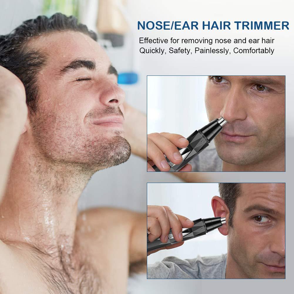 Nose Hair Trimmer Rechargeable Shaving Nose Trimmer Cleaning Mini Pogonotomy Repair - Mubimart - Nose Hair Trimmer 