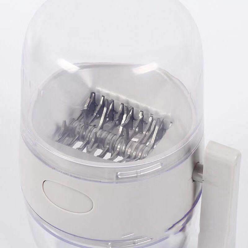 Nut Grinder Peanut Crusher Garlic Press Multifunctional Hand Shake Dry Fruits Gadget Manual Food Processor Kitchen Accessories - Mubimart