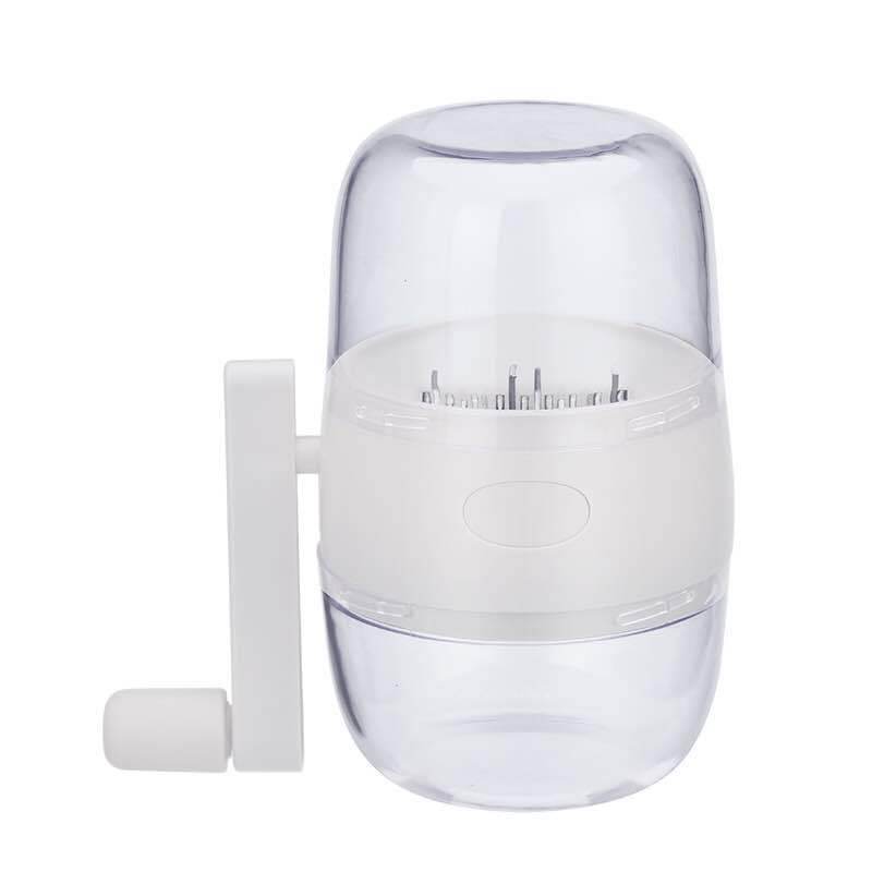 Nut Grinder Peanut Crusher Garlic Press Multifunctional Hand Shake Dry Fruits Gadget Manual Food Processor Kitchen Accessories - Mubimart