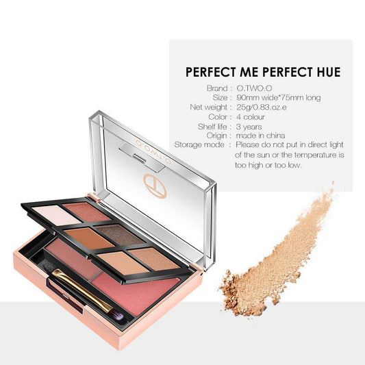O.TWO.O Makeup Eyeshadow Palette - Mubimart