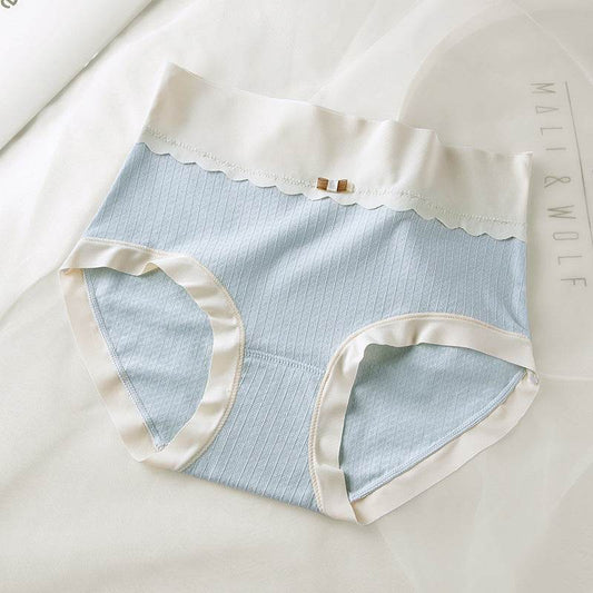 7A Antibacterial Seamless High Waist Belly Shaping Panties Women's Graphene Crotch - Mubimart