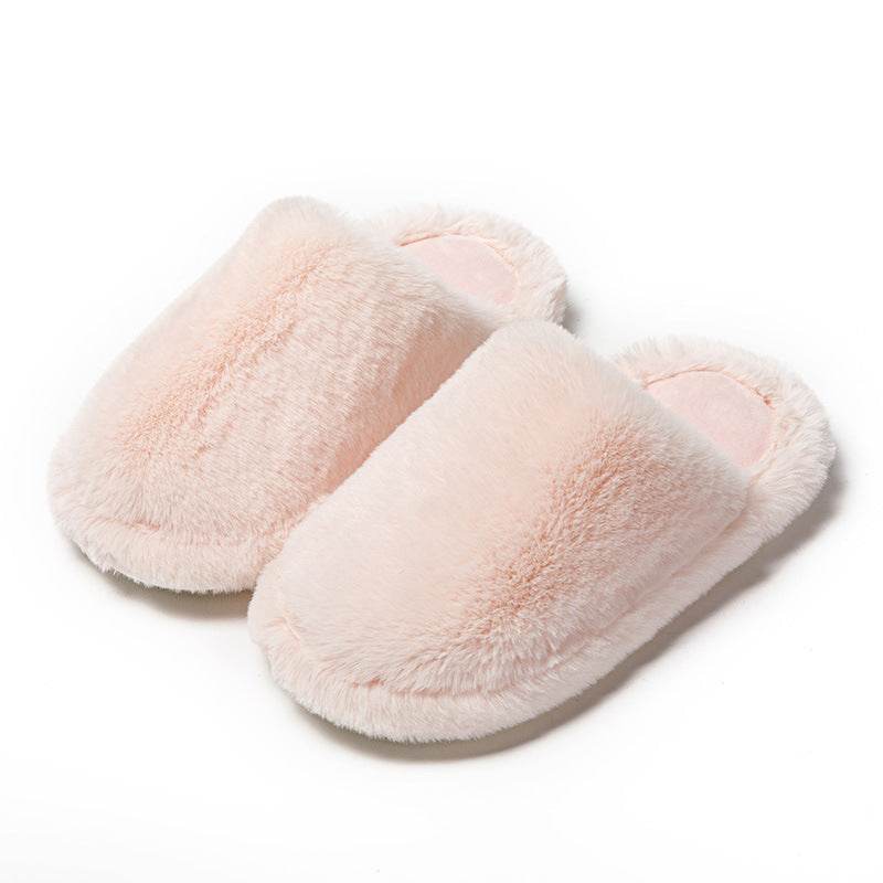 Baotou Cotton Slippers Home Plush Women - Mubimart