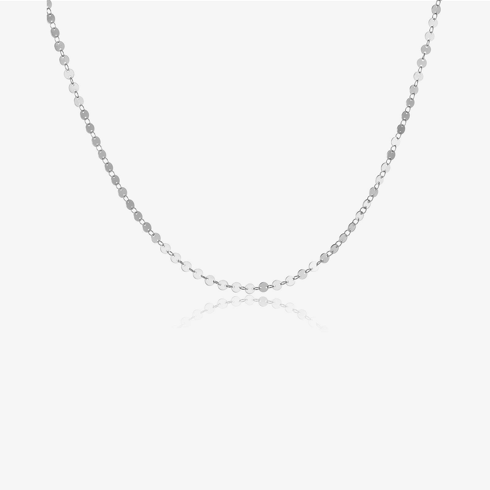 S925 Sterling Silver Necklace For Women Without Pendants Choker Single Chain Box Chain - Mubimart