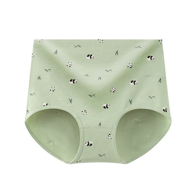 7A Antibacterial High Waist Belly Shaping Panties Cotton Hip Lifting - Mubimart