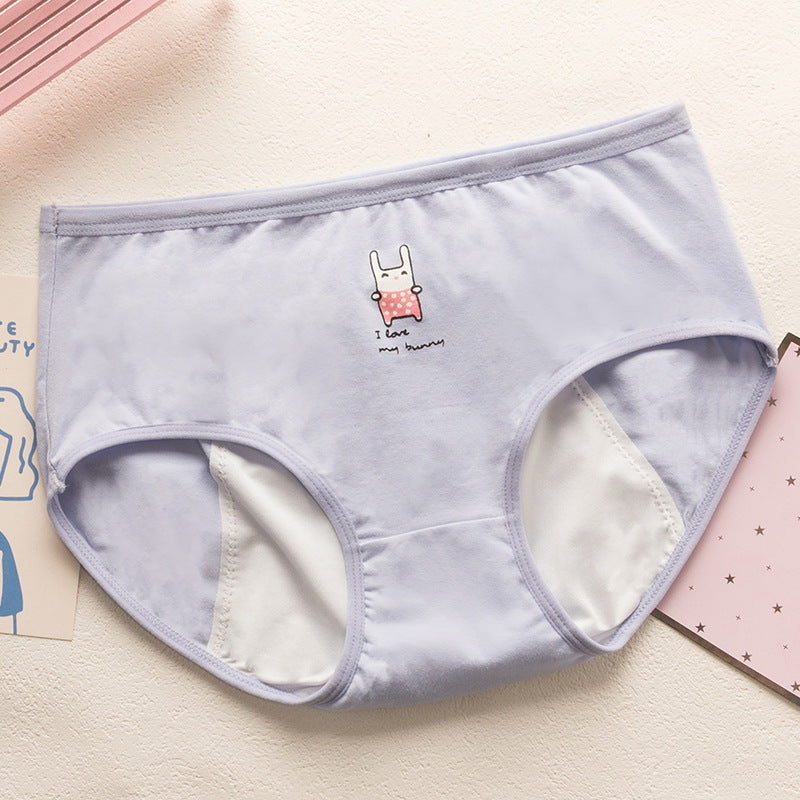 Cartoon Student Development Menstrual Period Panties - Mubimart -  