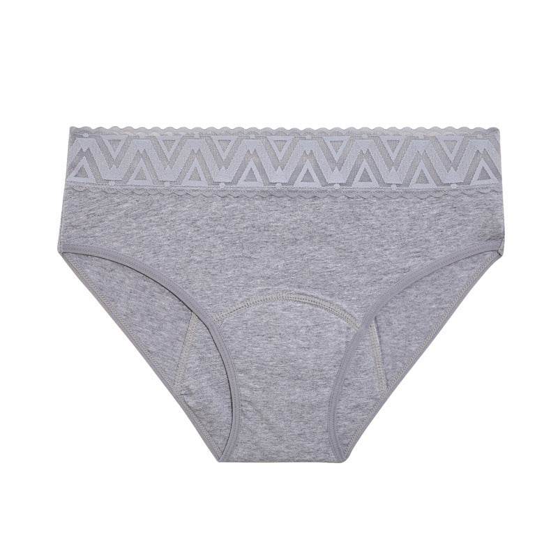 High Waist Cotton High Elastic Women's Briefs Leak-proof Menstrual Period Panties - Mubimart