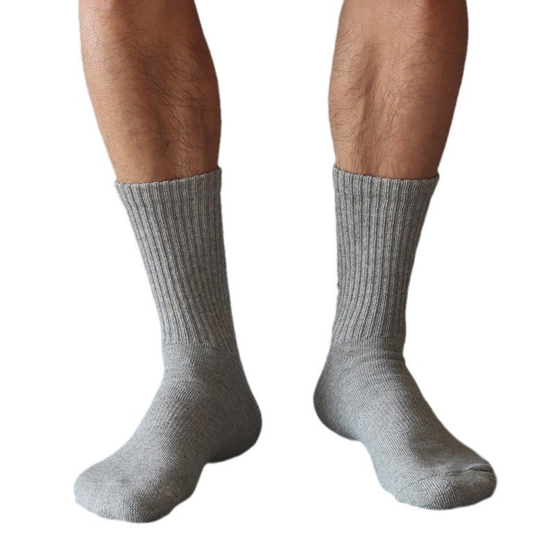 Cotton Thickened Socks Loose Towel Athletic Socks - Mubimart -  