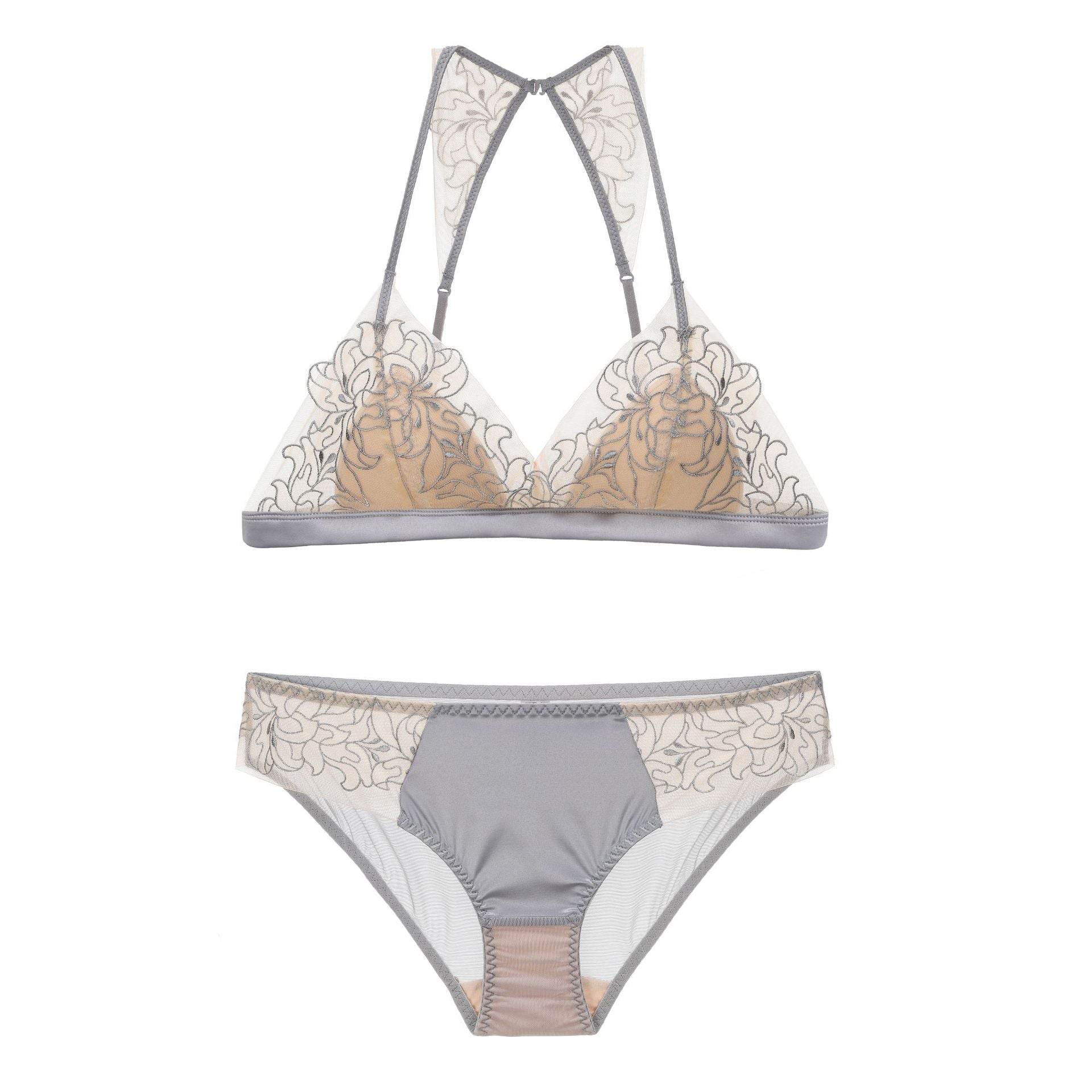 French Style Wind Lingerie Set - Mubimart