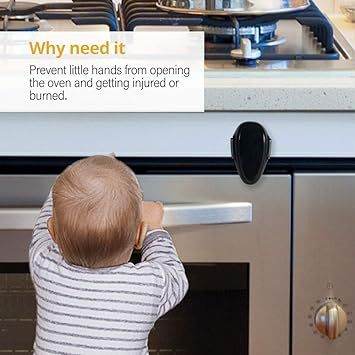 Children's Microwave Oven Safe Cabinet Lock - Mubimart
