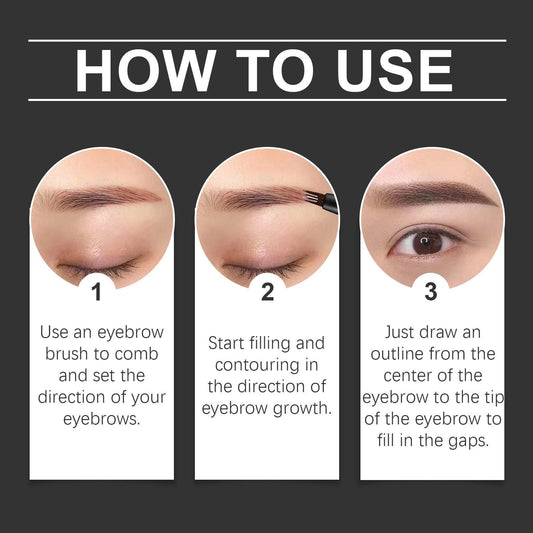 Wild Decoration Exquisite Easy To Use Not Smudge Shaping Eyebrow Pencil - Mubimart