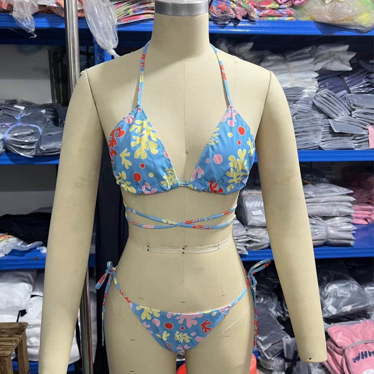 Beach Bath Seamless Breathable Banded Bikini Swimsuit - Mubimart