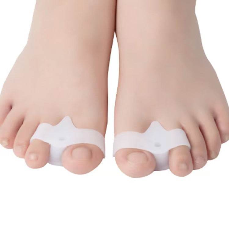 Men's And Women's Flip-out Five-toe Silicone Brace Toe Separator - Mubimart