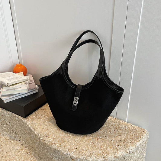 Fashion Frosted Vintage Tote Bag For Women - Mubimart