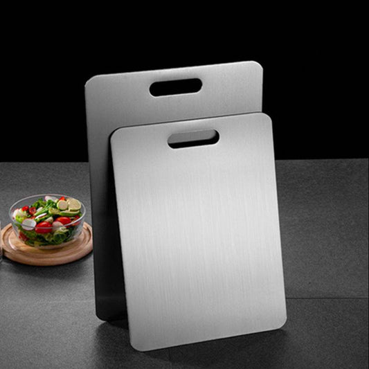 Stainless Steel Cutting Board Antibacterial Double-sided - Mubimart