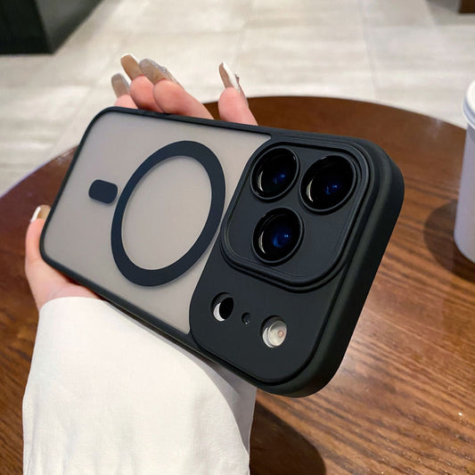 Skin-sensitive Magnetic Suction Matte Cover Phone Case 14 Drop-resistant