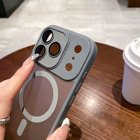 Skin-sensitive Magnetic Suction Matte Cover Phone Case 14 Drop-resistant