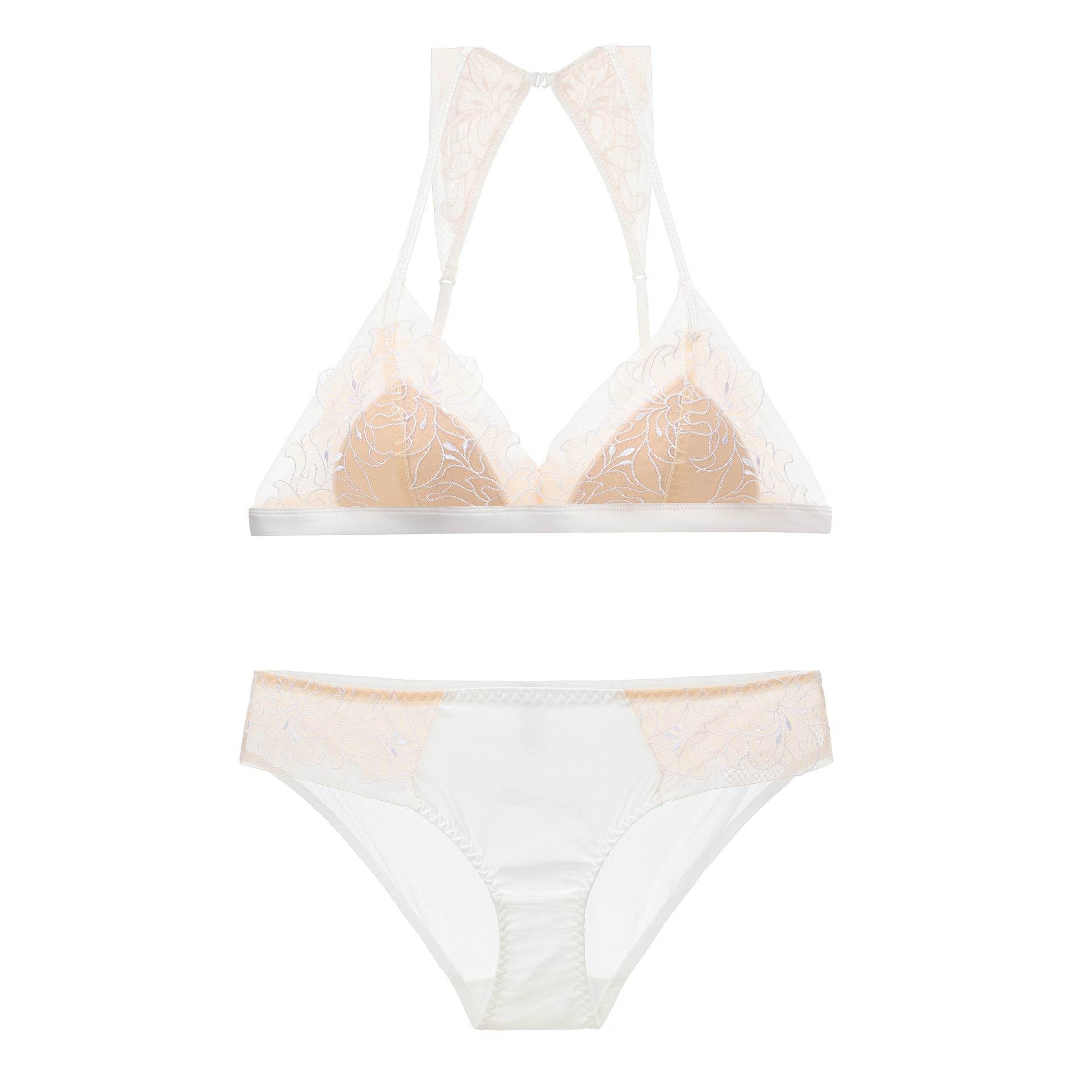 French Style Wind Lingerie Set - Mubimart