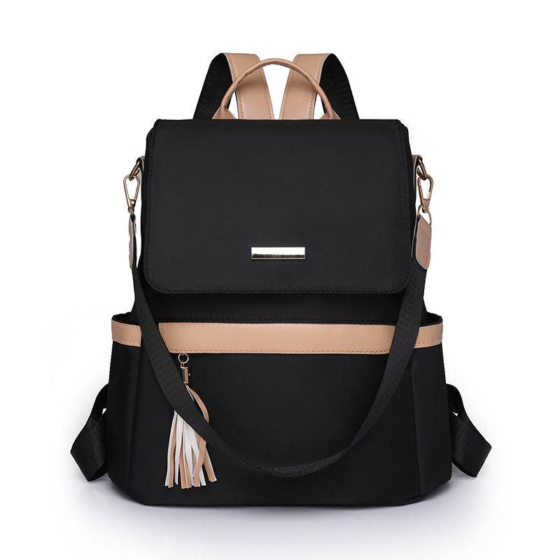 Fashion Retro Tassel Backpack For Women - Mubimart