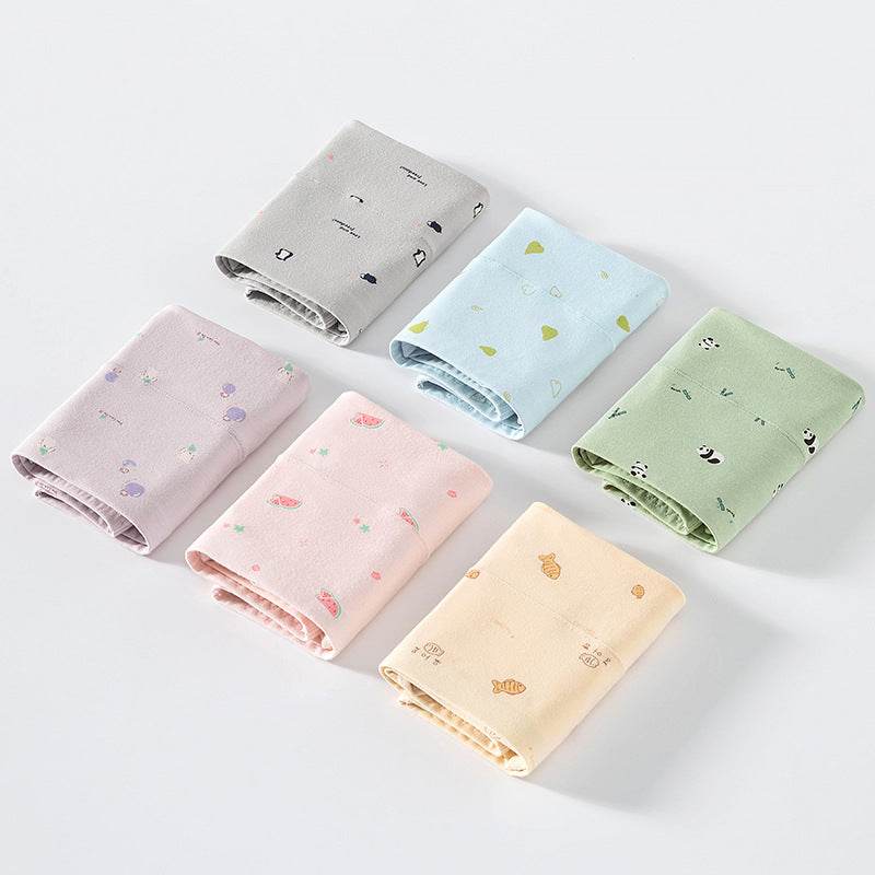 7A Antibacterial High Waist Belly Shaping Panties Cotton Hip Lifting - Mubimart