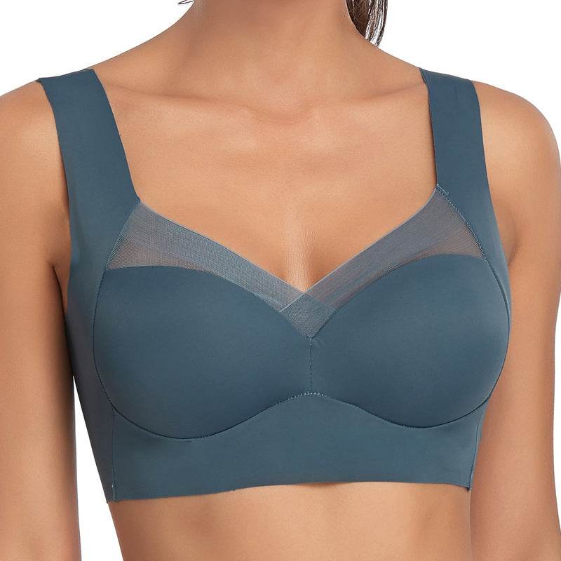 Plus Size Thin Bra Accessory Breast Push Up Bra - Mubimart