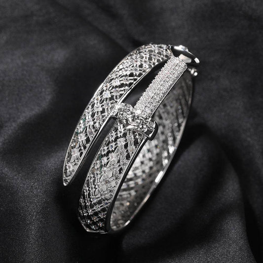 Cool Sword Personalized Bracelet Men - Mubimart