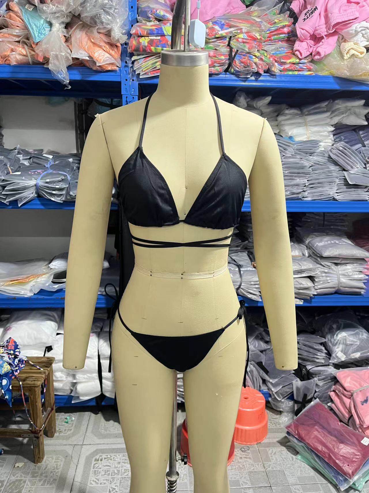Beach Bath Seamless Breathable Banded Bikini Swimsuit - Mubimart