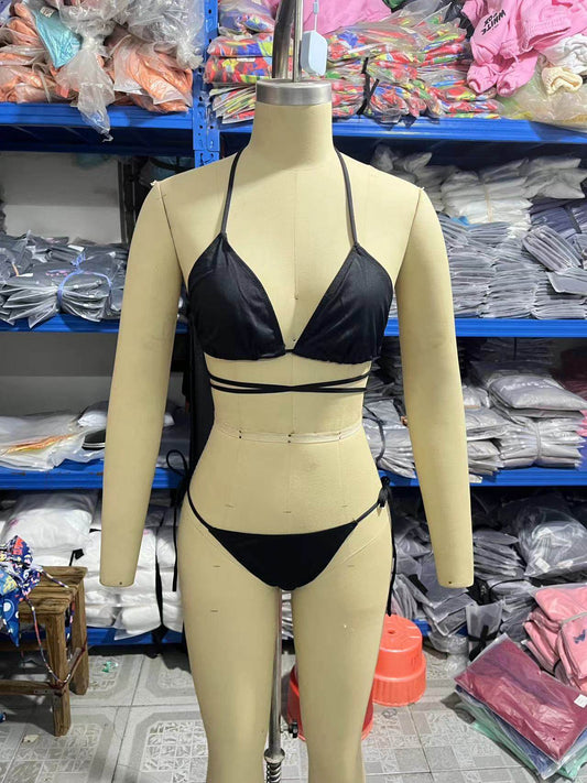 Beach Bath Seamless Breathable Banded Bikini Swimsuit - Mubimart