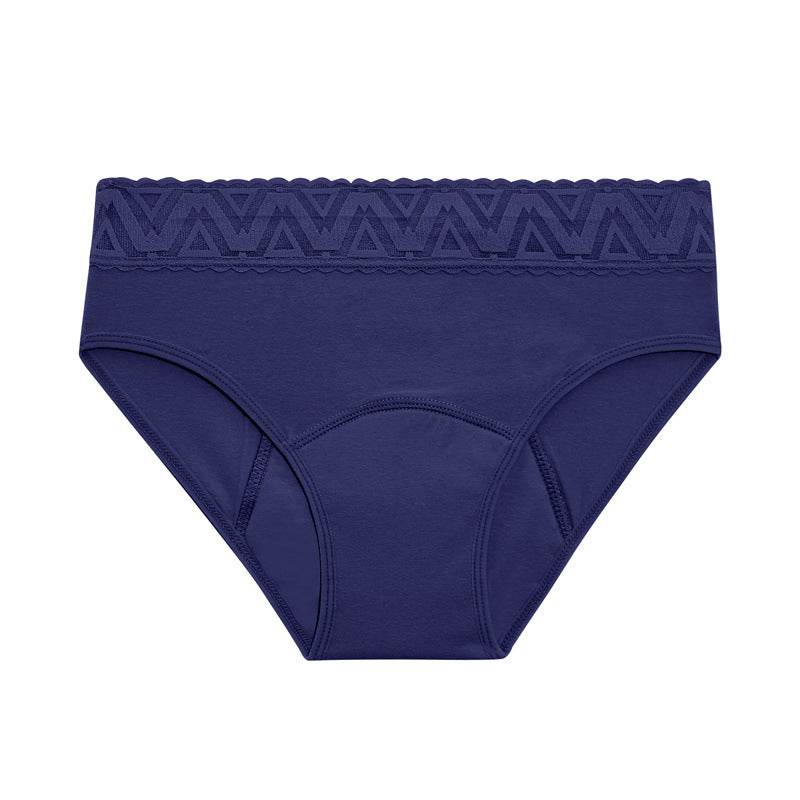 High Waist Cotton High Elastic Women's Briefs Leak-proof Menstrual Period Panties - Mubimart