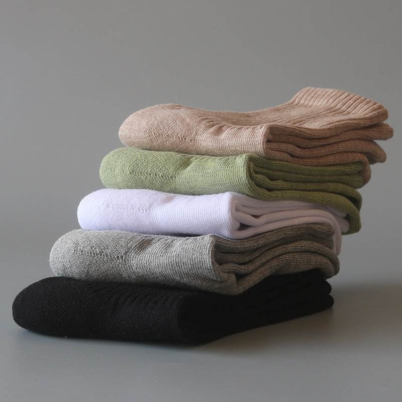 Cotton Thickened Socks Loose Towel Athletic Socks - Mubimart