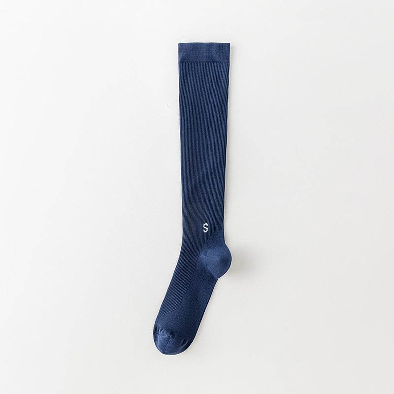 Compression Stockings Exercise Compression Calf Fitness Long Tube Yoga Socks - Mubimart