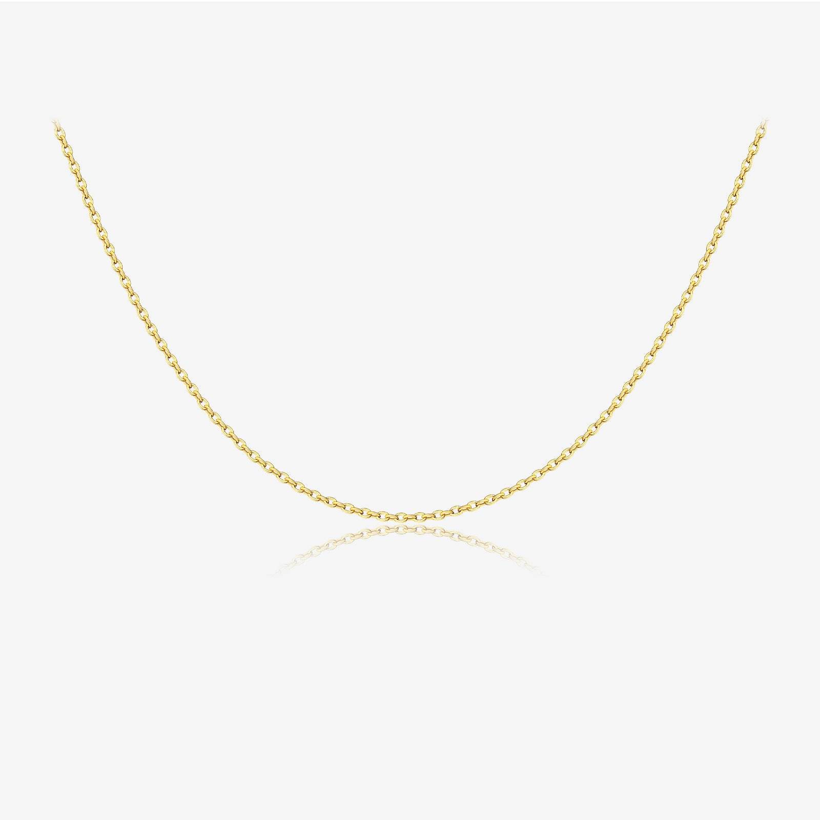 S925 Sterling Silver Necklace For Women Without Pendants Choker Single Chain Box Chain - Mubimart