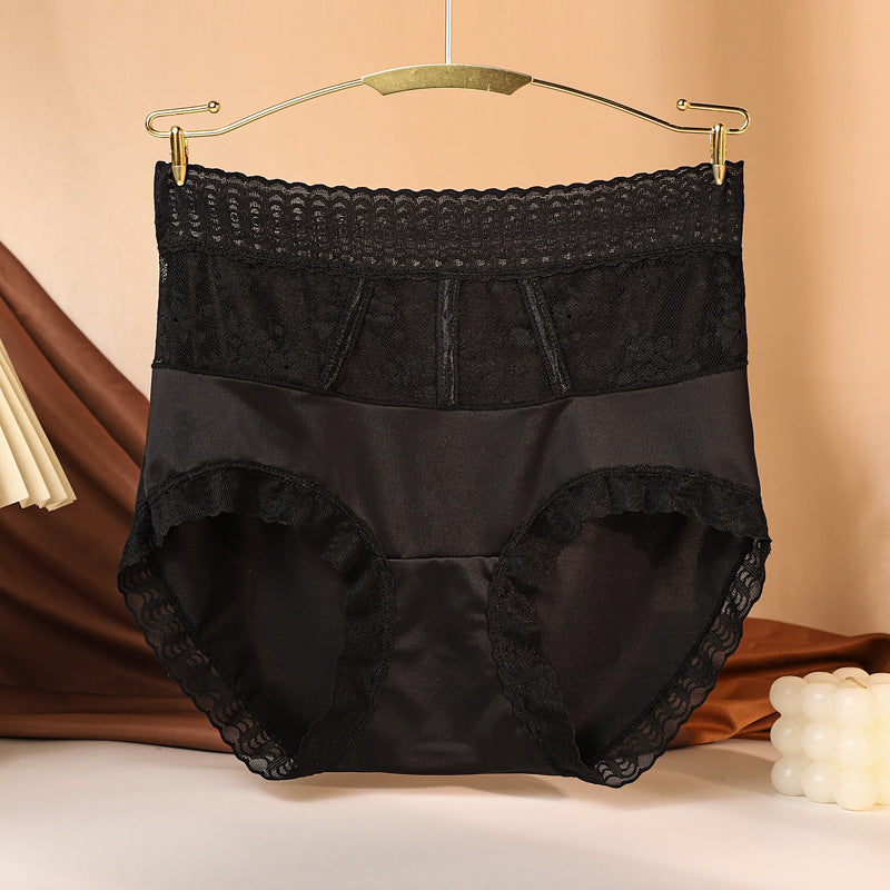 High Waist Lace Women's Panties Summer - Mubimart -  