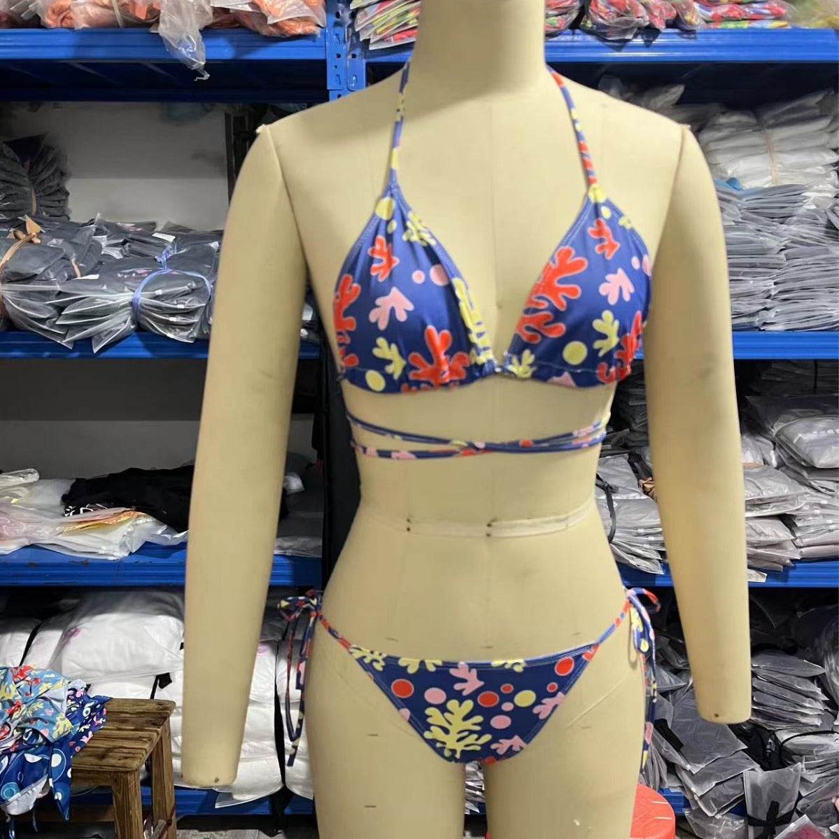 Beach Bath Seamless Breathable Banded Bikini Swimsuit - Mubimart