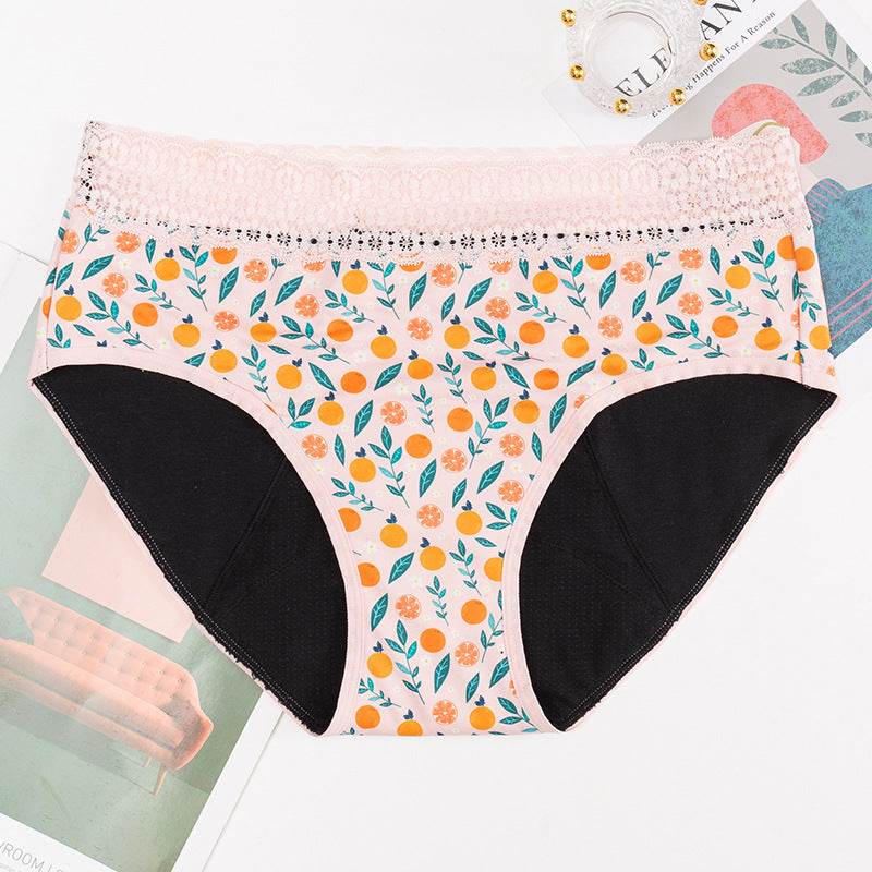 Leak-proof Large Size Four-layer Physiological Underwear - Mubimart