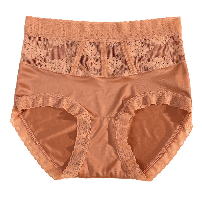 High Waist Lace Women's Panties Summer - Mubimart -  