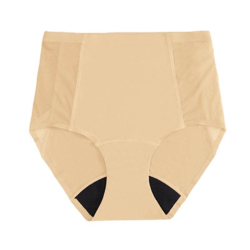 Four-layer Leak-proof Absorbent High Waist Mesh Physiological Underwear - Mubimart