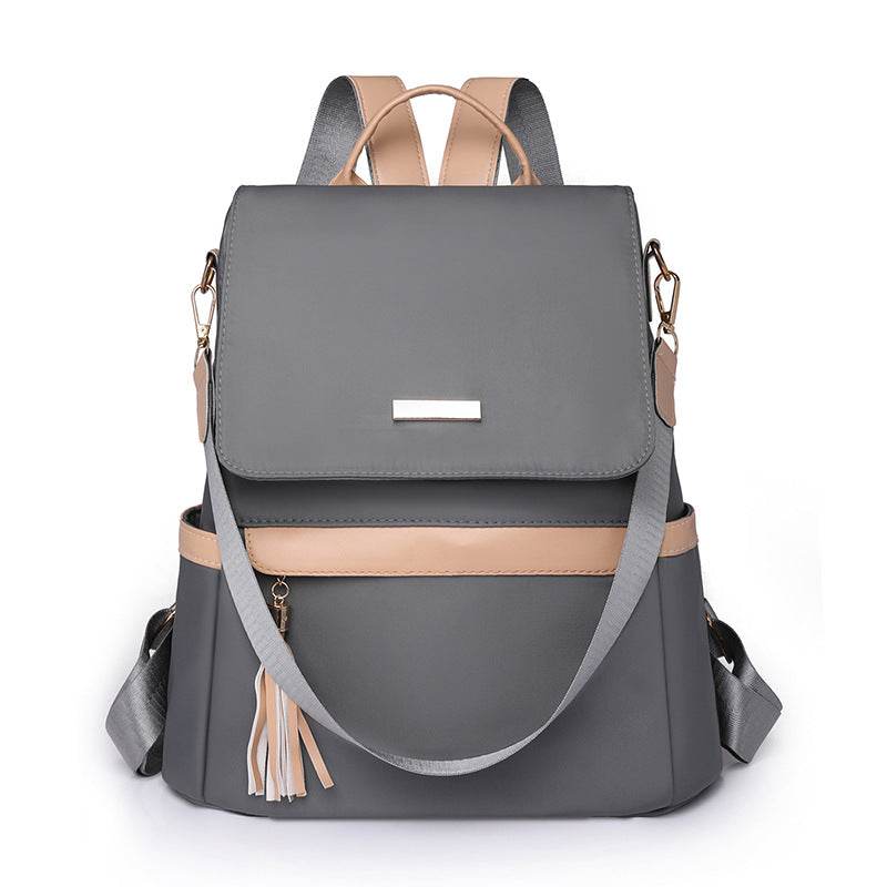Fashion Retro Tassel Backpack For Women - Mubimart