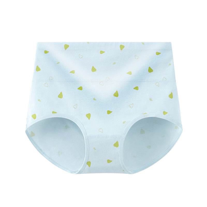 7A Antibacterial High Waist Belly Shaping Panties Cotton Hip Lifting - Mubimart