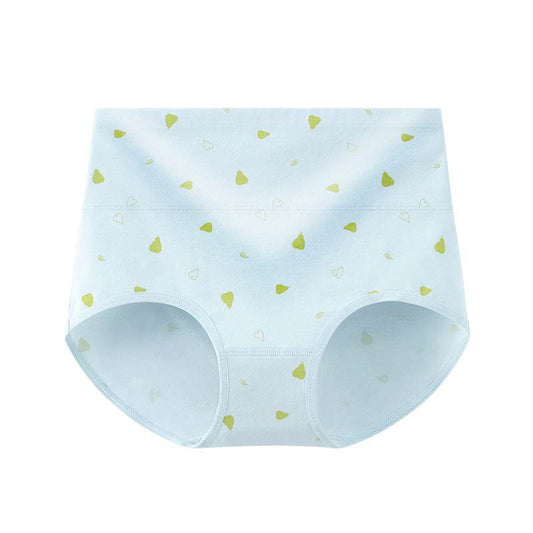 7A Antibacterial High Waist Belly Shaping Panties Cotton Hip Lifting - Mubimart