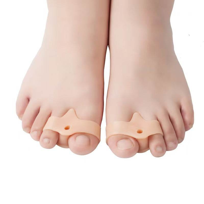 Men's And Women's Flip-out Five-toe Silicone Brace Toe Separator - Mubimart