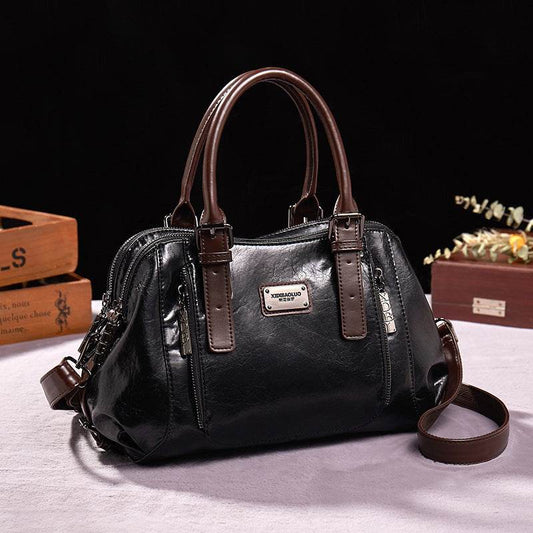Bag Female Women's Genuine Leather Bags Handbags Crossbody Bags For Women Shoulder Bags Genuine Leather Bolsa Feminina Tote - Mubimart