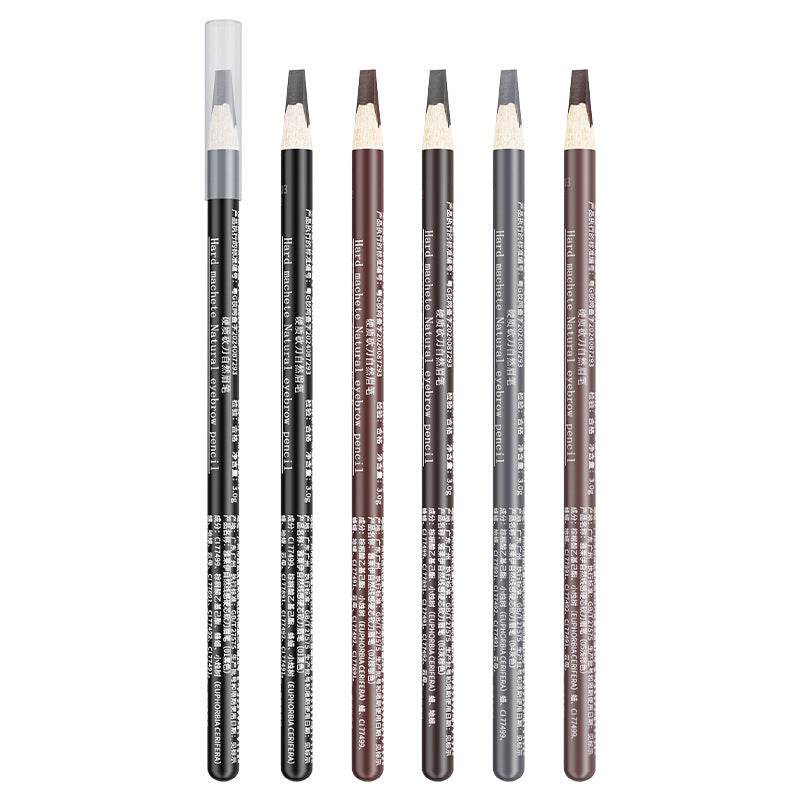 Hard Core Waterproof Natural Not Smudge Eyebrow Pencil - Mubimart