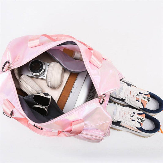 Pearl Colorful Sports Gym Bag Large Capacity - Mubimart