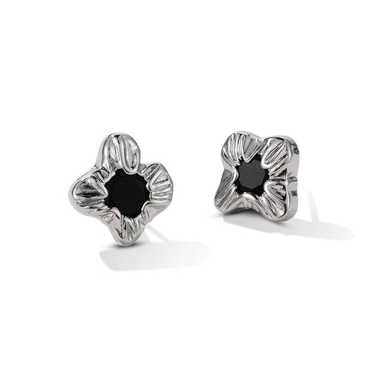 Simple Zircon Stud Earrings For Women - Mubimart