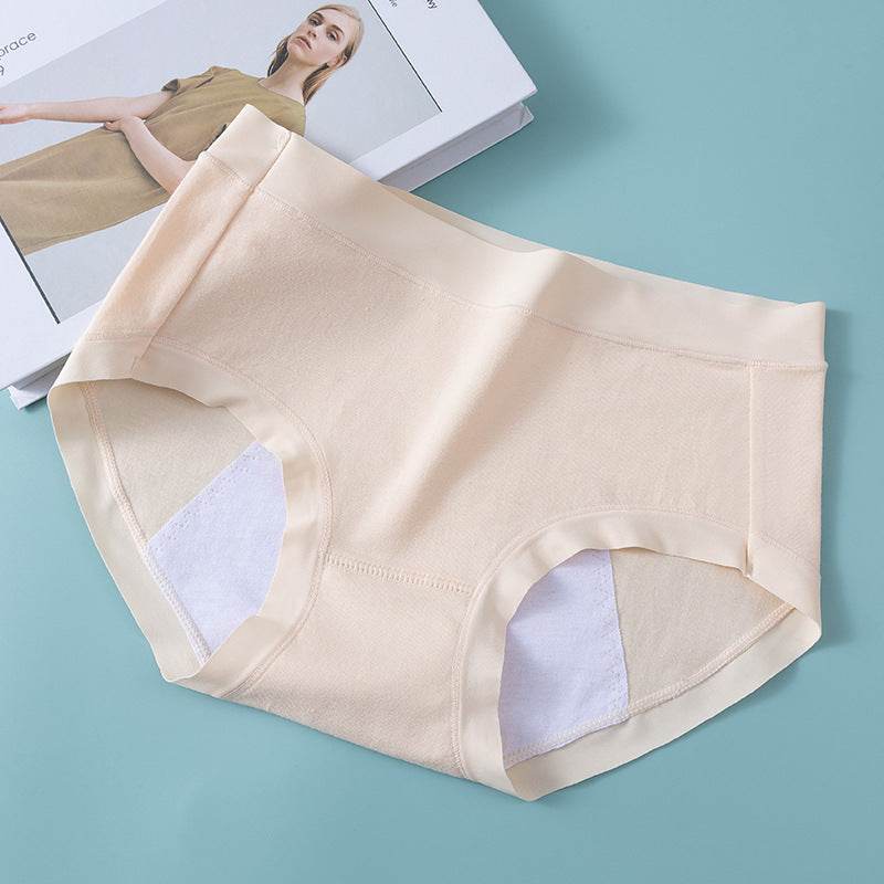 Cotton Menstrual Period Side Leakage Prevention Menstrual Panties - Mubimart