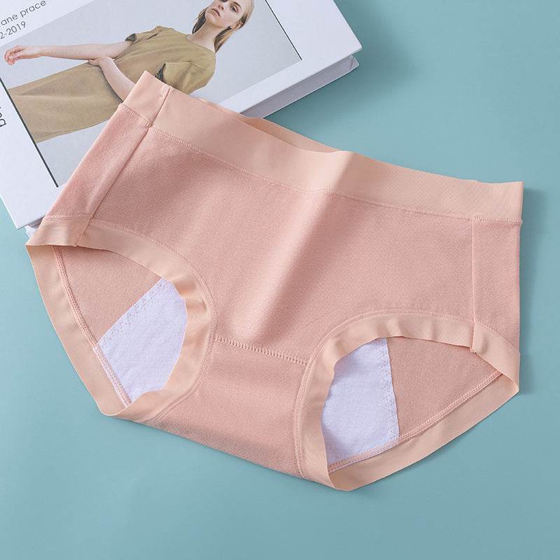 Cotton Menstrual Period Side Leakage Prevention Menstrual Panties - Mubimart