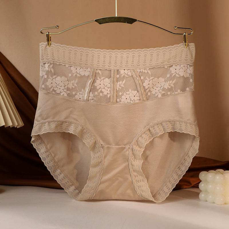 High Waist Lace Women's Panties Summer - Mubimart