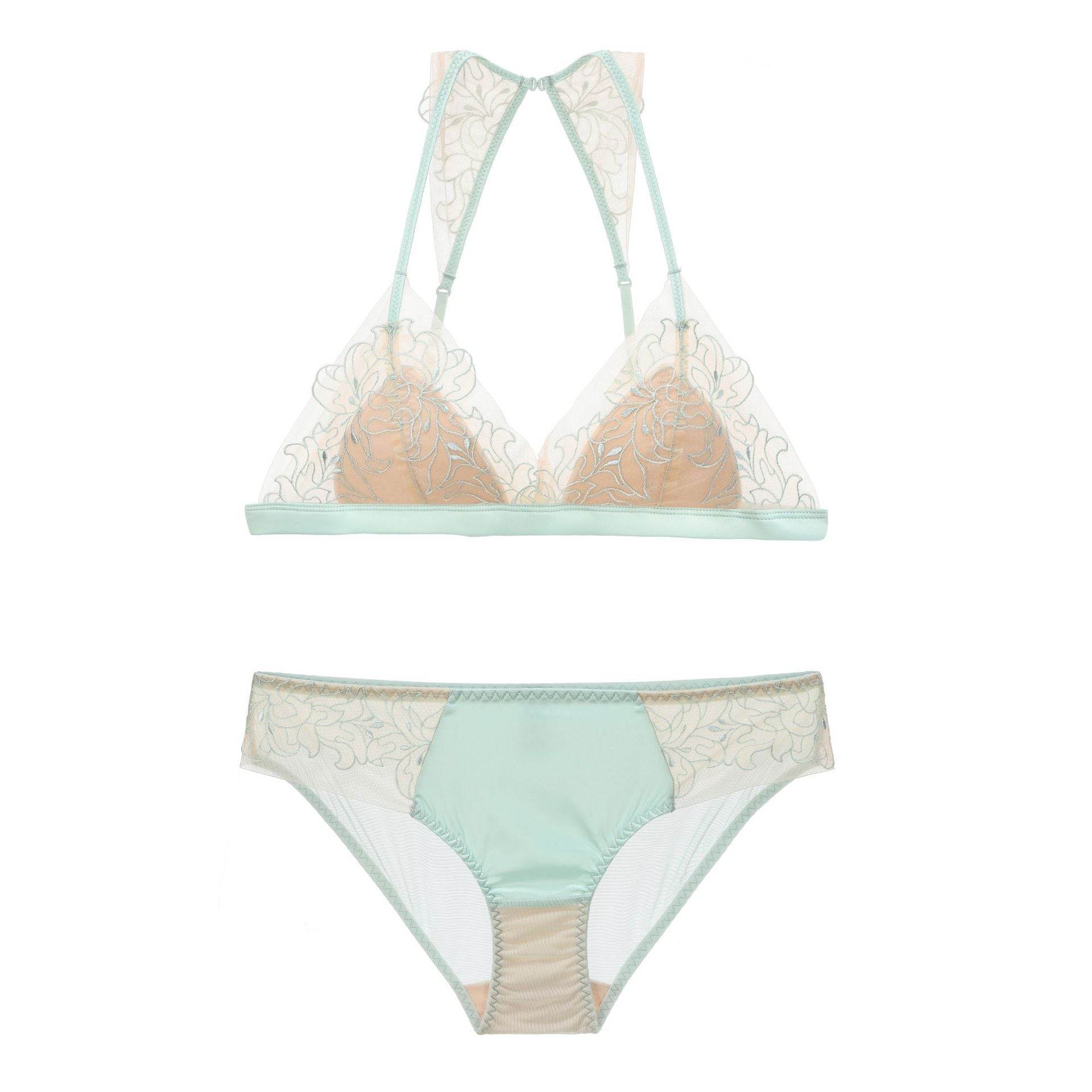 French Style Wind Lingerie Set - Mubimart
